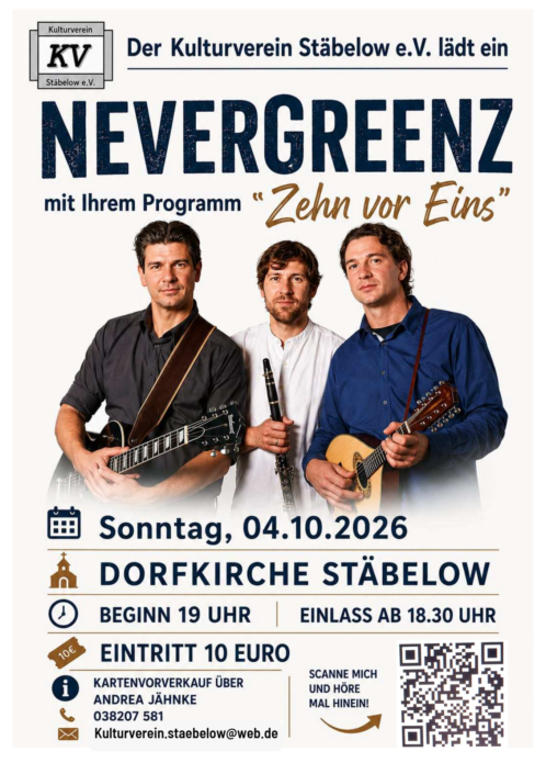 Nevergreenz – Dorfkirche Stäbelow